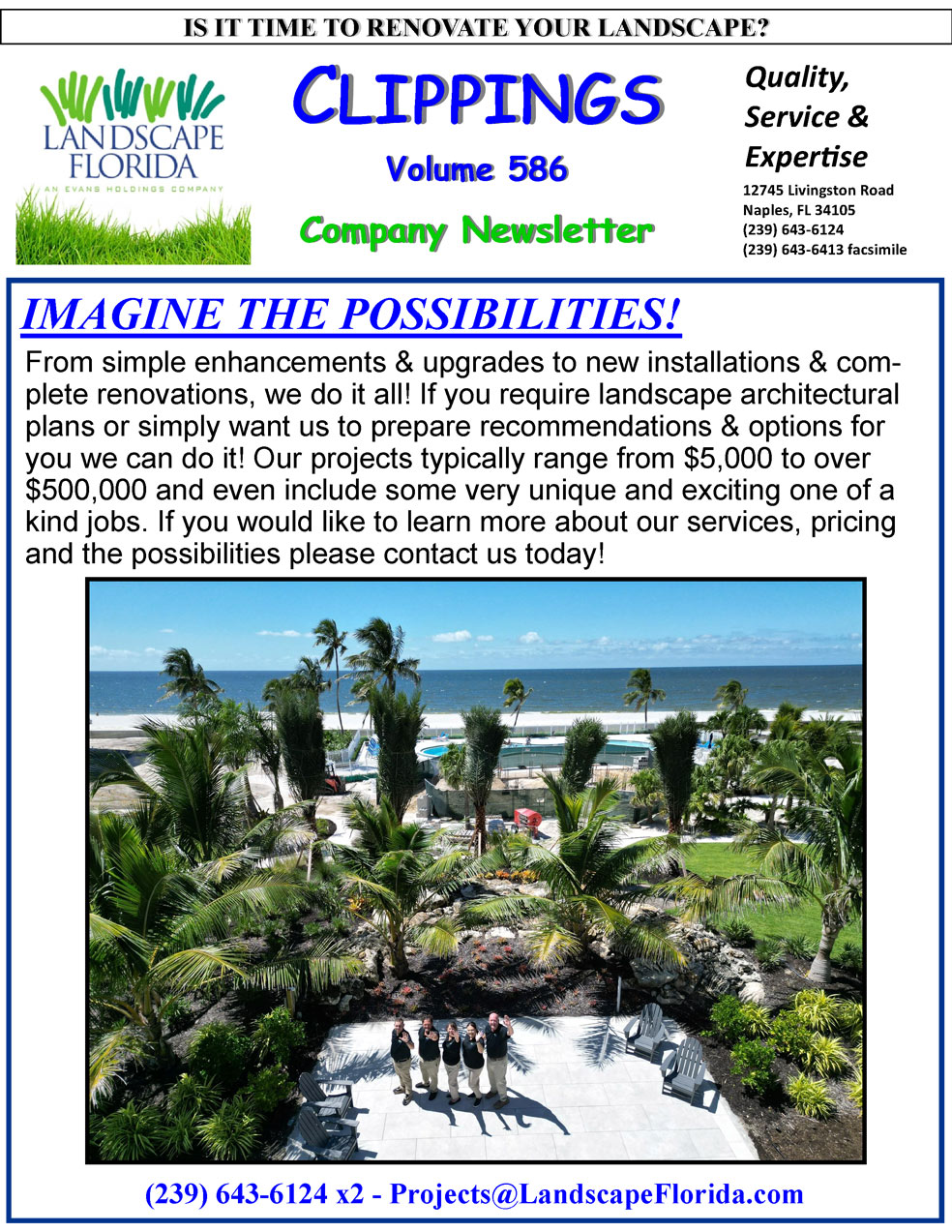 Volume 586 | Landscape Florida