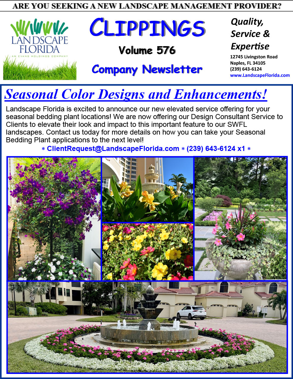 Volume 576 | Landscape Florida
